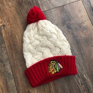 NWOT Blackhawks Beanie